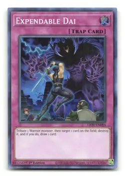 Expendable Dai LIOV-EN084 Super Rare 1st Edition Yu-Gi-Oh! - Image 1