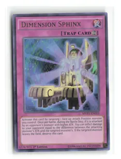 Dimension Sphinx MVP1-EN023 Ultra Rare 1st Edition Yu-Gi-Oh! [2] - Image 1