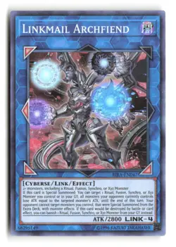 Linkmail Archfiend RIRA-EN047 Super Rare Yu-Gi-Oh! - Image 1
