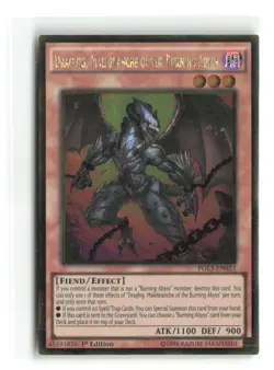 Draghig, Malebranche Of The Burning Abyss PGL3-EN053 Gold Rare 1st EditYu-Gi-Oh! - Image 1