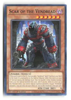 Scar Of The Vendread POTE-EN024 1st Edition Yu-Gi-Oh! - Image 1