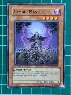 Zombie Master SDZW-EN016 Common 1st Edition YuGiOh Card [2] - Image 1