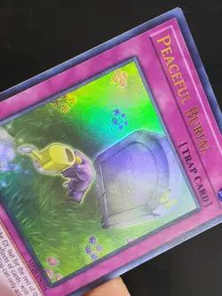 Peaceful Burial MP20-EN196 Ultra Rare 1st Edition Yugioh Card - Image 2