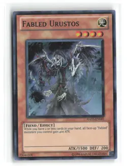 Fabled Urustos HA03-EN001 Super Rare Yu-Gi-Oh! - Image 1