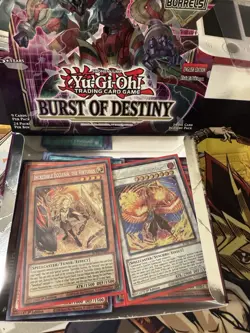 Yugioh Burst Of Destiny Booster Box Opened With Hits - Image 1