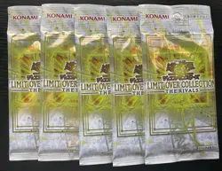 5 Sealed Japanese Packs - YuGiOh! Limit Over Collection -THE RIVALS- - Image 1