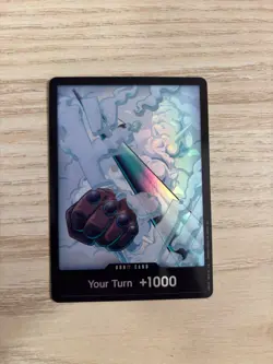 DON!! Card (Smoker) FOIL English DON!! NM One Piece TCG Card Game - Image 1