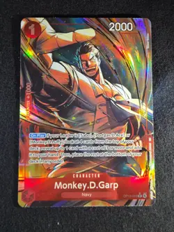 Monkey D Garp OP13-016 (R) One Piece Card Carrying On His Will English TCG - Image 1