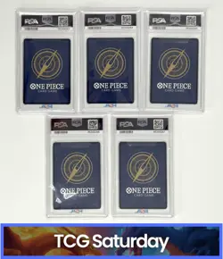 2023 ONE PIECE OP04 SPECIAL ALTERNATE ART FULL SET SEQUENTIAL PSA 10 - Image 2