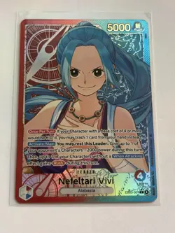 Nefeltari Vivi EB03-001 (Alt Art) One Piece Extra Booster: Heroines - Near Mint - Image 1