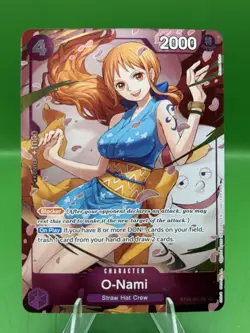 O-Nami (Alternate Art) - ST18-002 - Extra Booster One Piece - Image 1