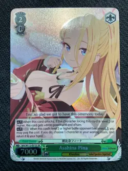 Weiss Schwarz Blue Archive English: Asahina Pina BAV/W112-E072S SR - Image 1