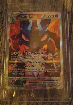 Pokemon TCG Lucario VSTAR SWSH291 Holo Promo Card Sealed - Image 1