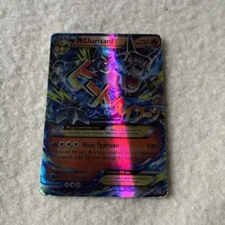 Pokemon TCG Mega M Charizard-EX Holo Ultra Rare Card 12/83 LP Condition - Image 1