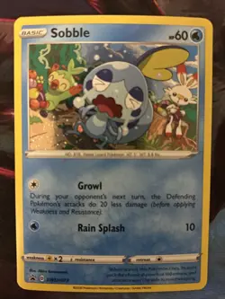 Sobble Promo SWSH: Sword & Shield Promo Cards SWSH073 NM - Image 1