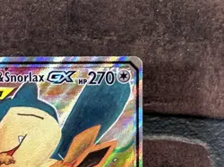 Pokemon Eevee Snorlax GX TCG Tag Team SM169 Black Star Promo Card NM/M Condition - Image 3