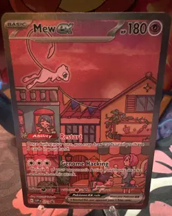 Mew ex 053 Holo Scarlet & Violet 151 BlackStar Promo Pokemon Card - Image 1