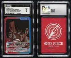 2025 One Piece Card Game: Carrying on His Will OP13 English Portgas D Ace CGC 9 - Image 3