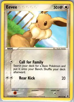 Eevee 69/113 Non Holo Delta Species - Pokemon Card - NM - Image 1