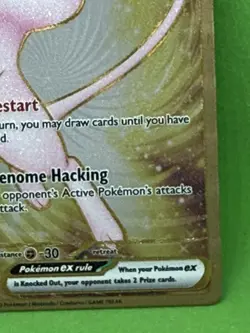 Mew ex (Metal Card) 205/165 - NM - Pokemon 151 - Hyper Rare - Image 3