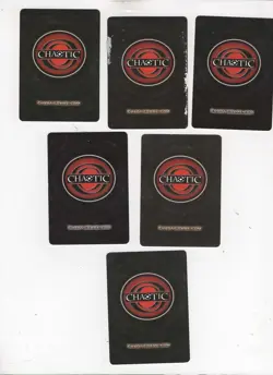 Lot #0805. 6 Chaotic Creature cards all Mipedian Rare's. - Image 2