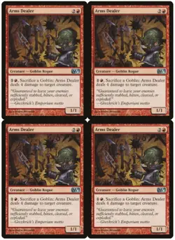 MTG Arms Dealer x4 Magic 2013 Uncommon NM/LP Playset - Image 1