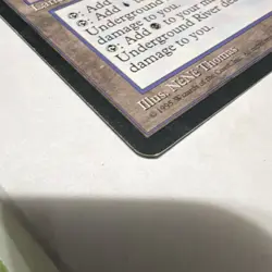 Wizards of the Coast Underground River Ice Age Land Rare Regular 1995 English - Image 3