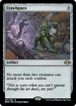 Crawlspace - Foil Dominaria Remastered Magic mtg NM-Mint, English x1 - Image 1