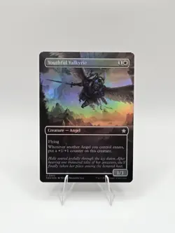 Youthful Valkyrie (Borderless) Foundations Foil Near Mint - Image 1