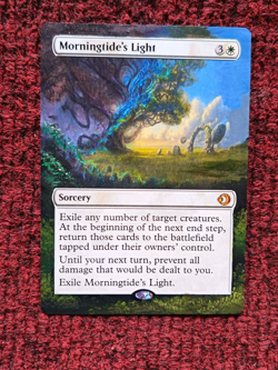 Morningtide's Light MTG Lorwyn Eclipsed Hand Painted Borderless Full Altered Art - Image 1
