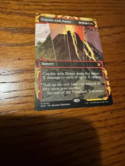 Crackle with Power - MTG - Mystical Archive SOA - NM - In hand, ready to ship - Image 1