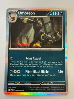 Pokemon - Umbreon (59/131) Prismatic Evolutions NM HOLO - Image 1