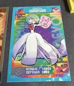 MEGA GARDEVOIR - POKEMON TCG POKEDEX EDITION FOIL CARD - Image 2