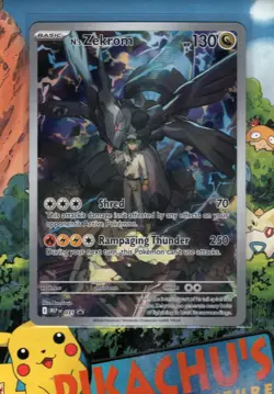 Pokemon TCG N’s Zekrom Ascended Heroes MEP Promo 031 Illustration Rare NM/M - Image 1