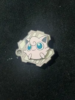 2025 Pokemon TCG S-Chinese 151 Collect Metal Magnetic Sticker Jigglypuff OD32 - Image 1