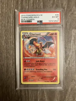 Pokemon TCG Charizard Boundaries Crossed 20/149 PSA 6 - Image 1