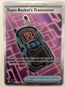 Team Rocket's Transceiver 263/217 - Pokemon TCG Ascended Heroes - Near Mint NM - Image 1