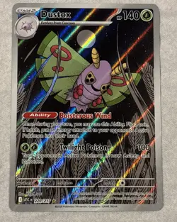 Pokemon Dustox 220/217 Illustration Rare - Ascended Heroes NM pack fresh - Image 1