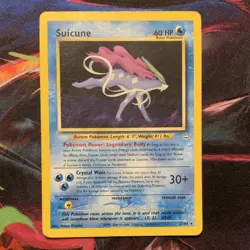 Pokemon TCG Suicune Neo Revelation Regular Aurora 27/64 English 60 HP 2000 - Image 1