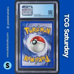 2002 POKEMON NEO DESTINY #106/105 SHINING CELEBI HOLO RARE CGC 8.5 - Image 2