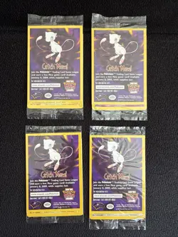 Pokemon The First Movie DRAGONITE MEWTWO ELECTABUZZ PIKACHU WB Promo 1999 Sealed - Image 1