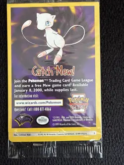 Pokemon The First Movie DRAGONITE MEWTWO ELECTABUZZ PIKACHU WB Promo 1999 Sealed - Image 5