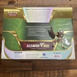Pokemon TCG - Kleavor VSTAR Special Collection Box New/Factory Sealed - Image 4