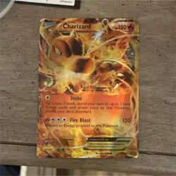 Pokemon TCG Charizard EX Promo Holo XY29 XY Basic 180 HP Fire Blast 120 English - Image 1