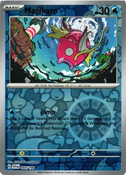 Pokemon TCG Magikarp 044/198 Scarlet & Violet Reverse Holo Common NM - Image 1