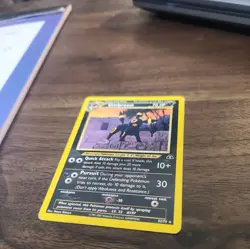 Umbreon 32/75 Neo Discovery Rare Unlimited Pokemon TCG English 70 HP - Image 2