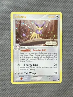 Delcatty 4/92 Reverse Holo Stamped Rare (2006) EX Legend Maker Pokemon TCG - Image 1