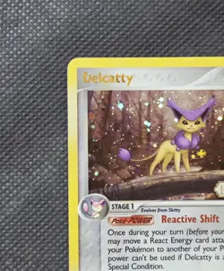 Delcatty 4/92 Reverse Holo Stamped Rare (2006) EX Legend Maker Pokemon TCG - Image 3