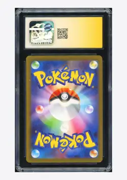 Pokemon CGC 6.5 AUTO 10 Double Colorless Energy Holo YSQ 2023 #032 CLK Japanese - Image 2