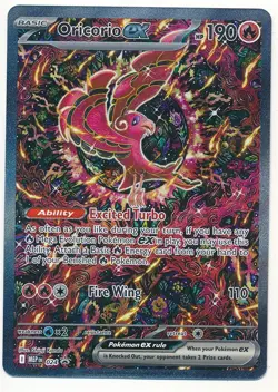 2025 POKEMON MEP EN ORICORIO EX #24 ULTRA PREMIUM COLLECTION HOLO MINT - Image 1